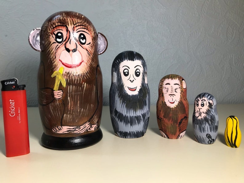 Do Not Feed The Monkeys Doll