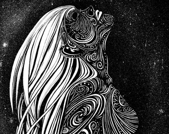 Cosmic Vortex (9x12 inch print)