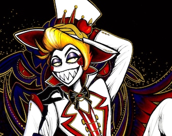 【2nd】Hazbinhotel Lucifer Foil 2nd】Hazbinhotel Lucifer Foil Hazbin Hotel Trading Card