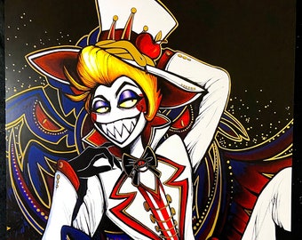 Lucifer 2.0 (horror Reimagining) Hazbin Hotel - Etsy