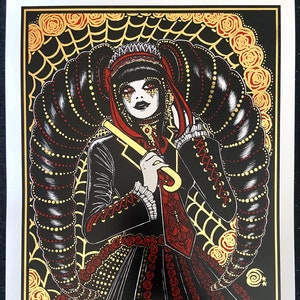 Celestia Ludenberg — Danganronpa — GOLD FOIL Art Print