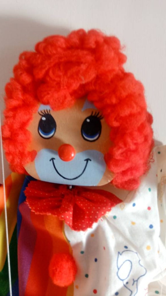 1980s clown doll