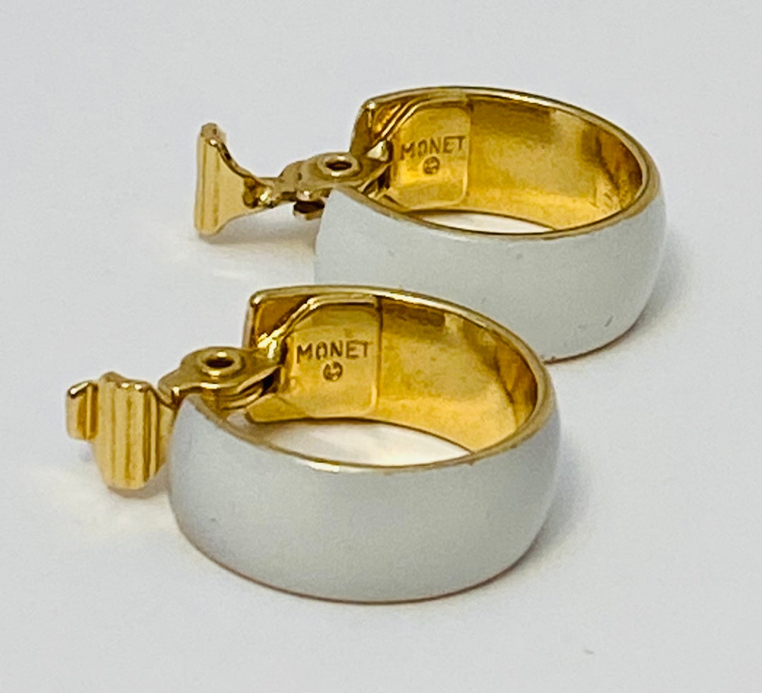 No1511 Monet ピアス □極美品□ MONET モネ クリップ式 イヤリング アクセサリー