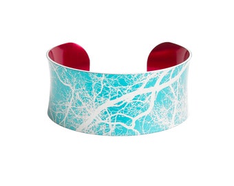 Aqua Blue Jewellery - Cuff Bracelet - Handmade Jewellery - Bohemian - CB05