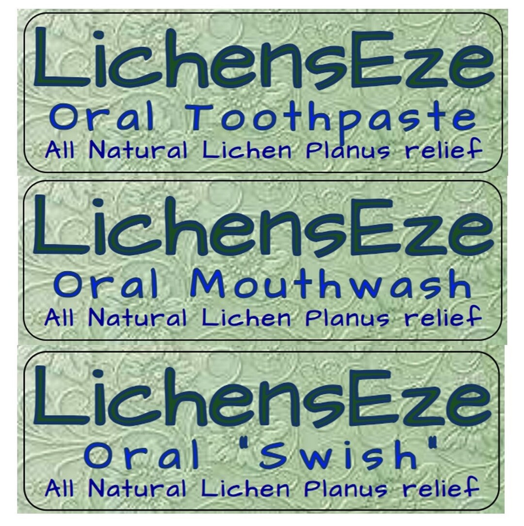 Lichen Planus Oral All Natural. Lichenseze OLP Toothpaste OLP Etsy