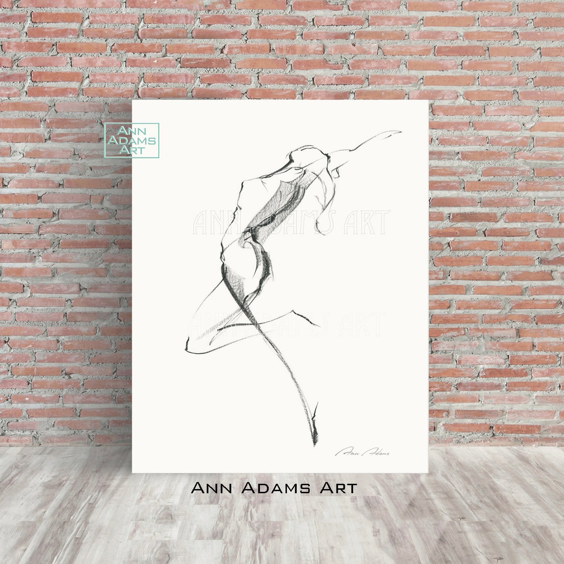 Charcoal Drawing Abstract Art Black and White Minimalist - Etsy
