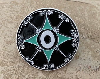 Little Odd Tarot - Glow In The Dark Enamel Pin