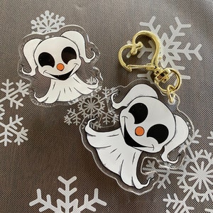 Zero Acrylic Keychain - Nightmare Before Christmas