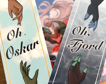 Tusk Love bookmarks - Jester Lavorre & Fjord Stone - Mighty Nein