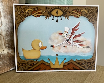 Lucifer - 8x10 print - Hazbin Hotel