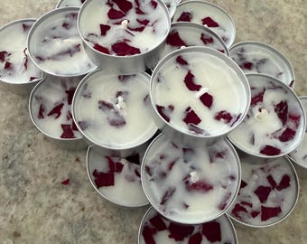 Self love tea light candles