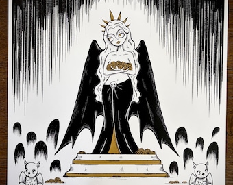 Muse - Art Print - Gothic Romance