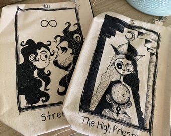 Little Odd Tarot Pouch - tarot bags - divination - accessory