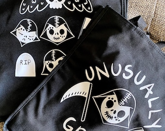 Unusually Grimm Bag - Double sided - reusable Original Art