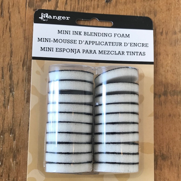 Mini Ink Blending Foam - Foam Circles by Ranger Ink- Tim Holtz - Use with Ink Blending Tool