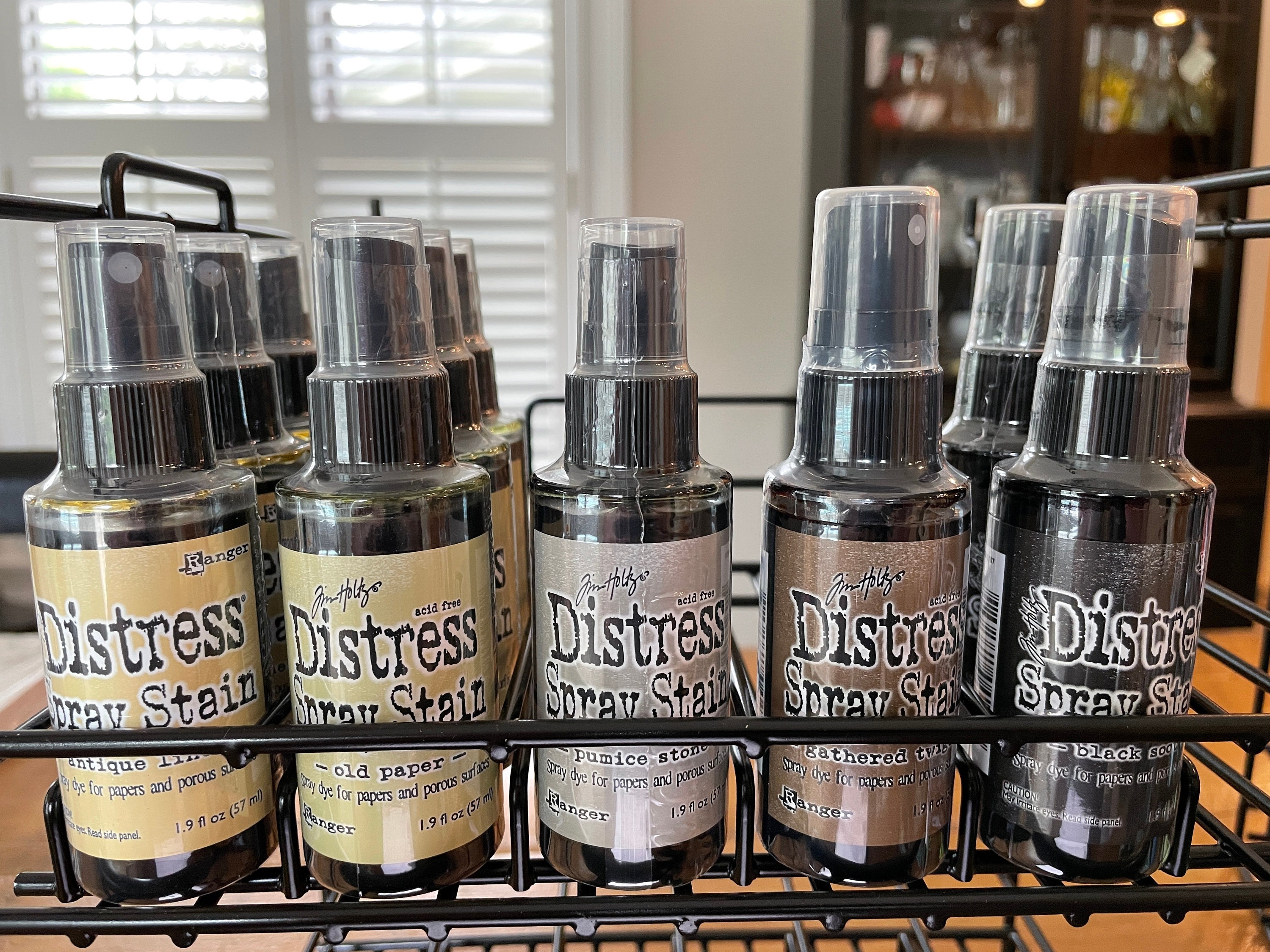 Ranger Tim Holtz Distress Spray Stain - 1.9oz Vintage Photo, Water-Based Ink For Crafting