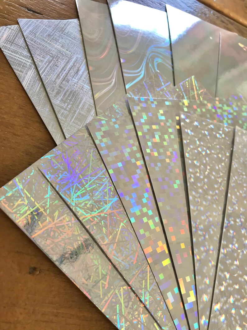 HOLOGRAPHIC Cardstock Assortment 2 by ETC Papers Etsy