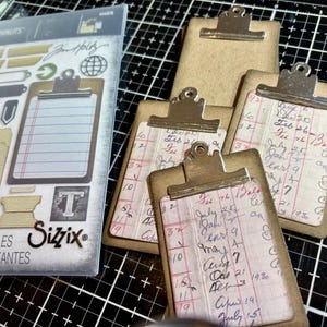 Vault Noteworthy Tim Holtz & Sizzix Thinlits Die Set 666876