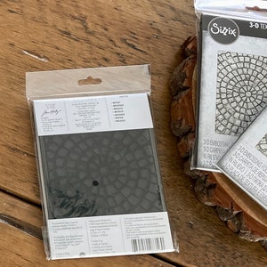 Mosaic Sizzix 3D Texture Fades Embossing Folder by Tim Holtz 666156 - Etsy