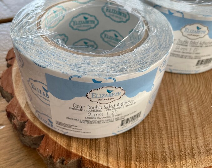 Double Sided Adhesive Roll Elizabeth Craft Designs Etsy
