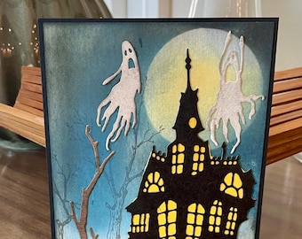 Haunted House Tim Holtz Sizzix Thinlits Die Set 662378