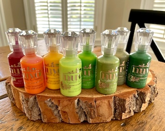 RED/Orange/Yellow/Greens - Nuvo Crystal Drops Choose Your Color