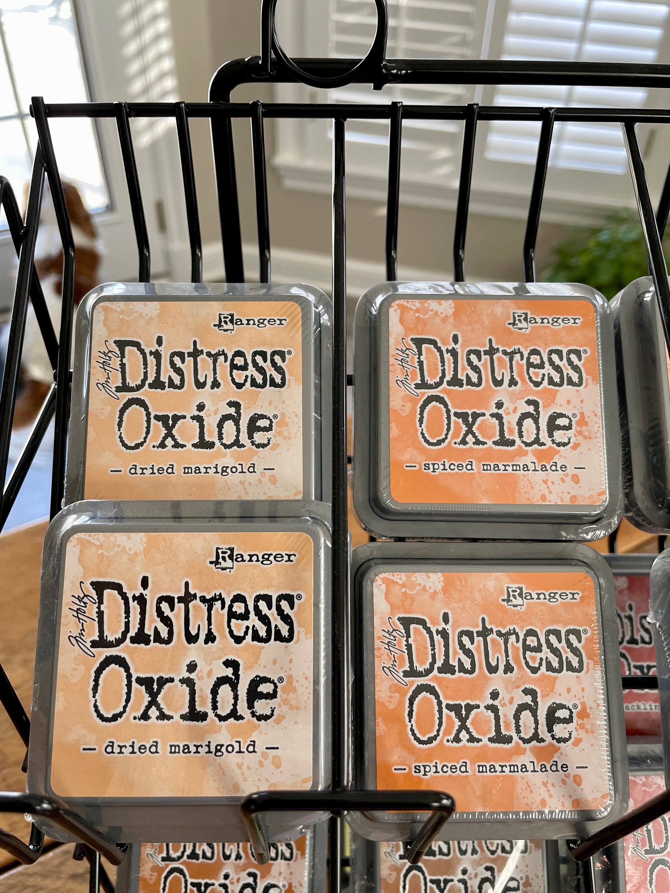 distress oxide - spiced marmalade