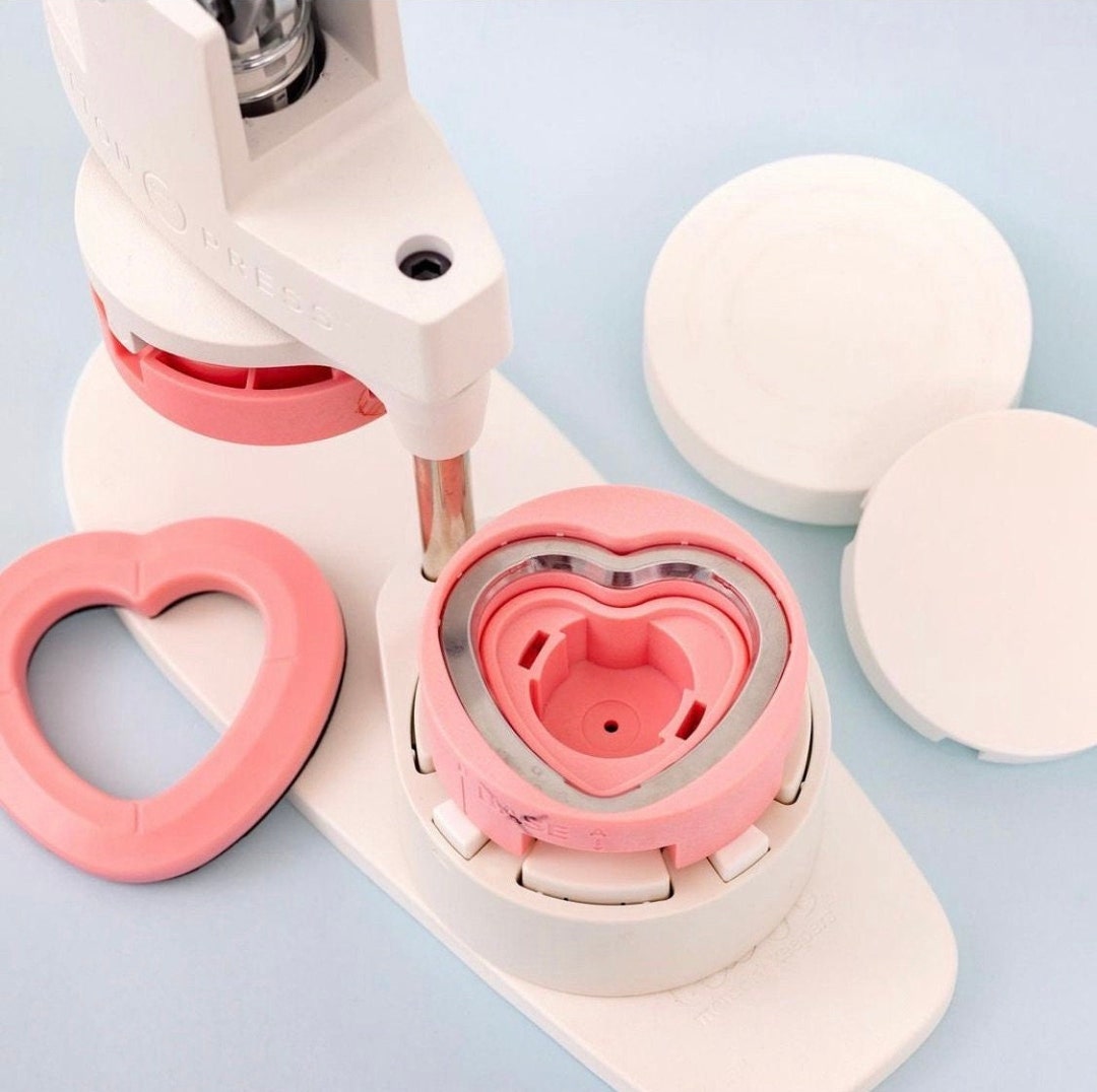 We R Memory Keepers Button Press Heart Insert 