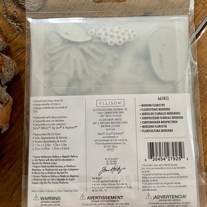 Sizzix Thinlits Set 11 Fustelle Modern Floristry Di Tim Holtz – Forme Floreali Astratte - 2