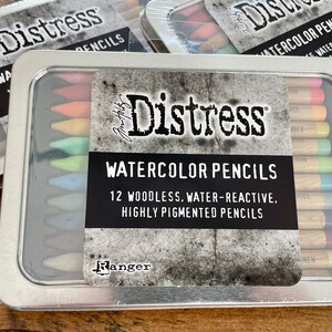 Ranger - Tim Holtz Distress Watercolor Pencil Bundle (10% off regular price)