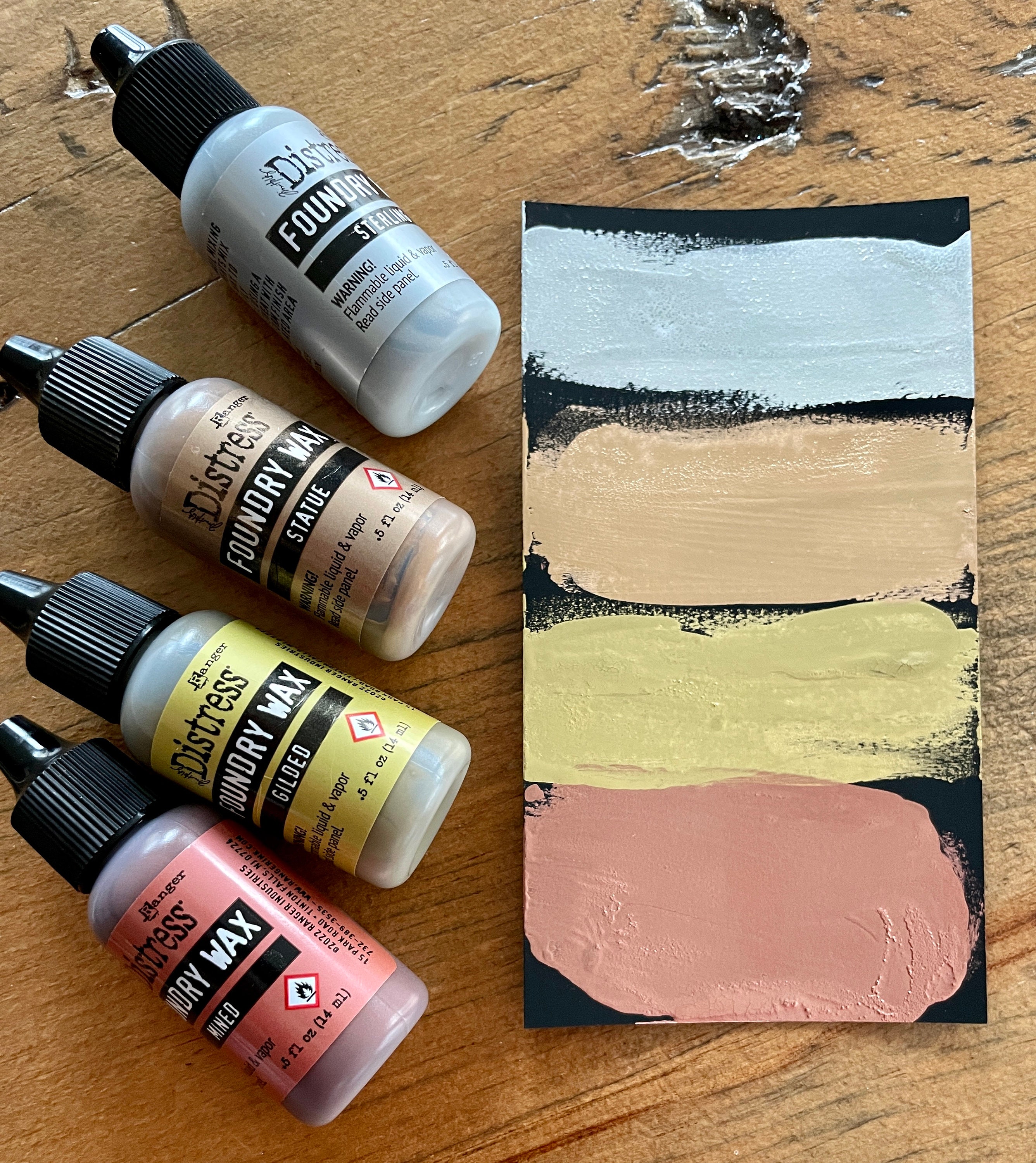 Tim Holtz Distress Foundry Wax - Gilded Mined Kit 1 -  Ranger Ink