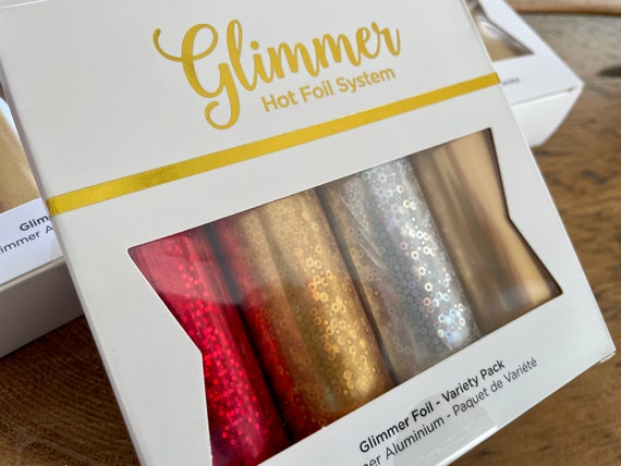 NEW Spellbinders Glimmer Foil Variety Pack Sparkly Glimmer Foil