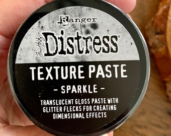 Sparkle Texture Paste NEW Tim Holtz & Ranger Ink Distress Texture Paste Sparkle