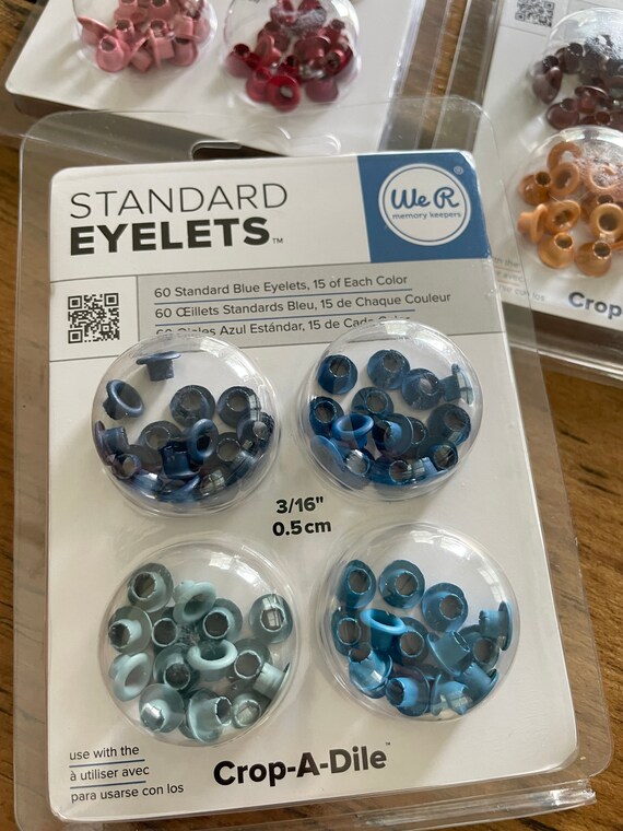 We R Memory Keepers Oeillets Standard Oeillets Pour Le Scrapbooking, Aluminium, Aqua