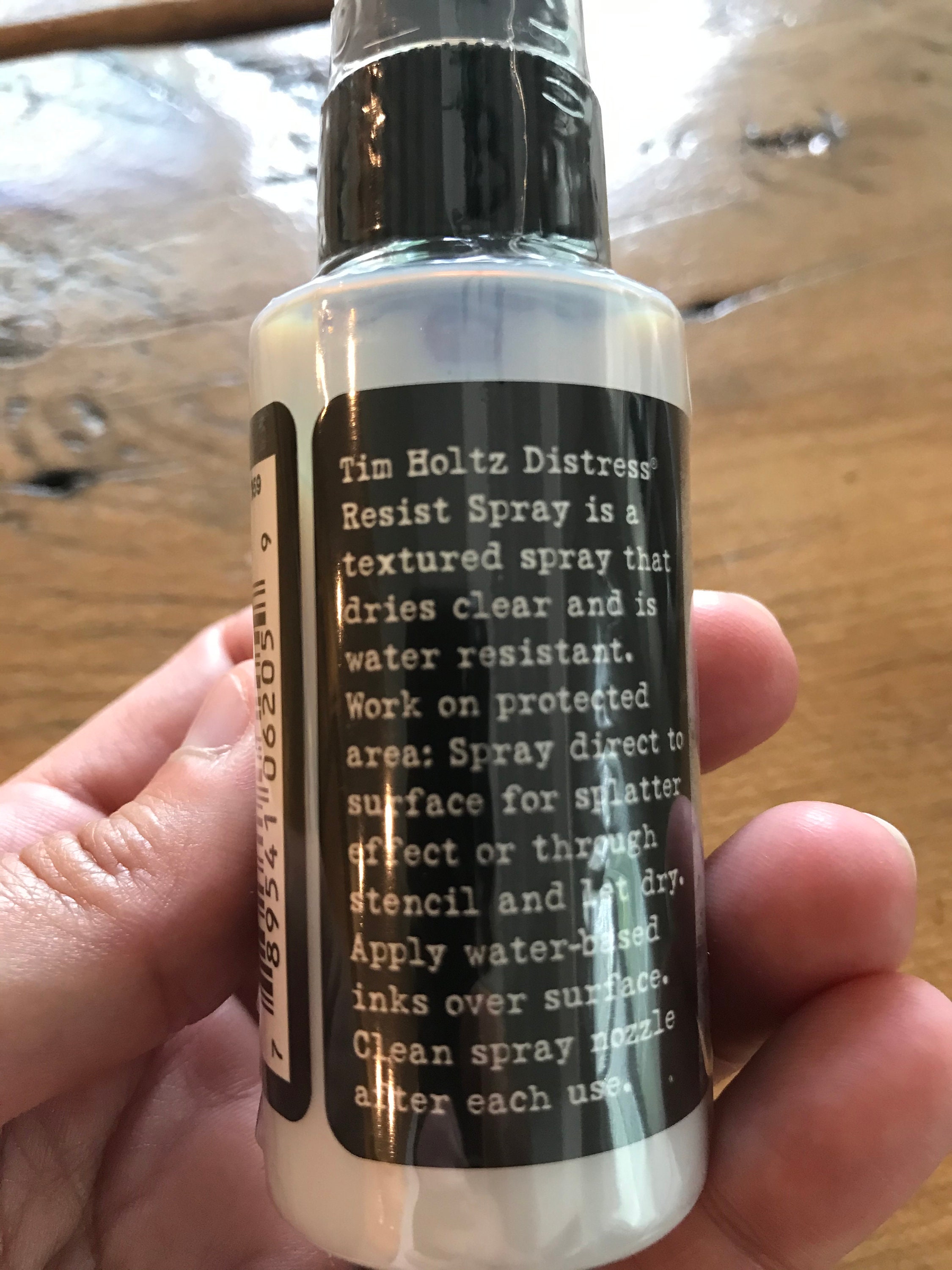 Tim Holtz Resist Spray by Ranger Ink Adhesive Spray - Etsy