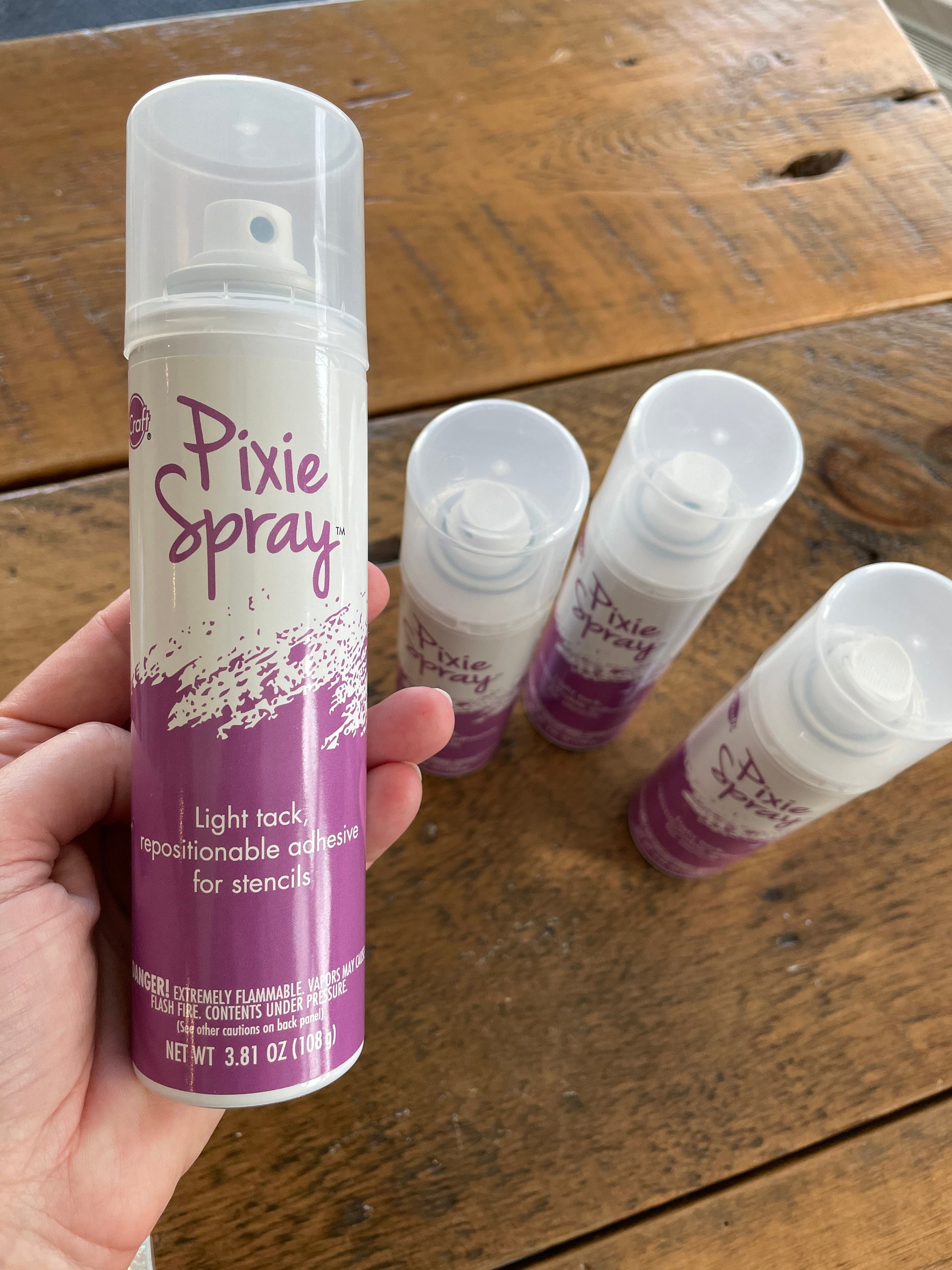 Pixie Spray Icraft Repositional Stencil Adhesive 