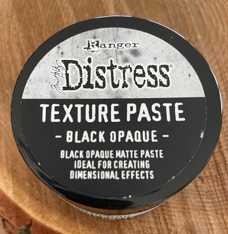 Black Opaque Distress Texture Paste Tim Holtz Ranger Ink TSHK84471 - Etsy