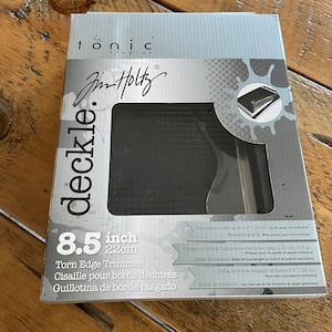 Deckle Trimmer- 8.5" Torn Edge Trimmer -Cutter by Tim Holtz & Tonic Studios