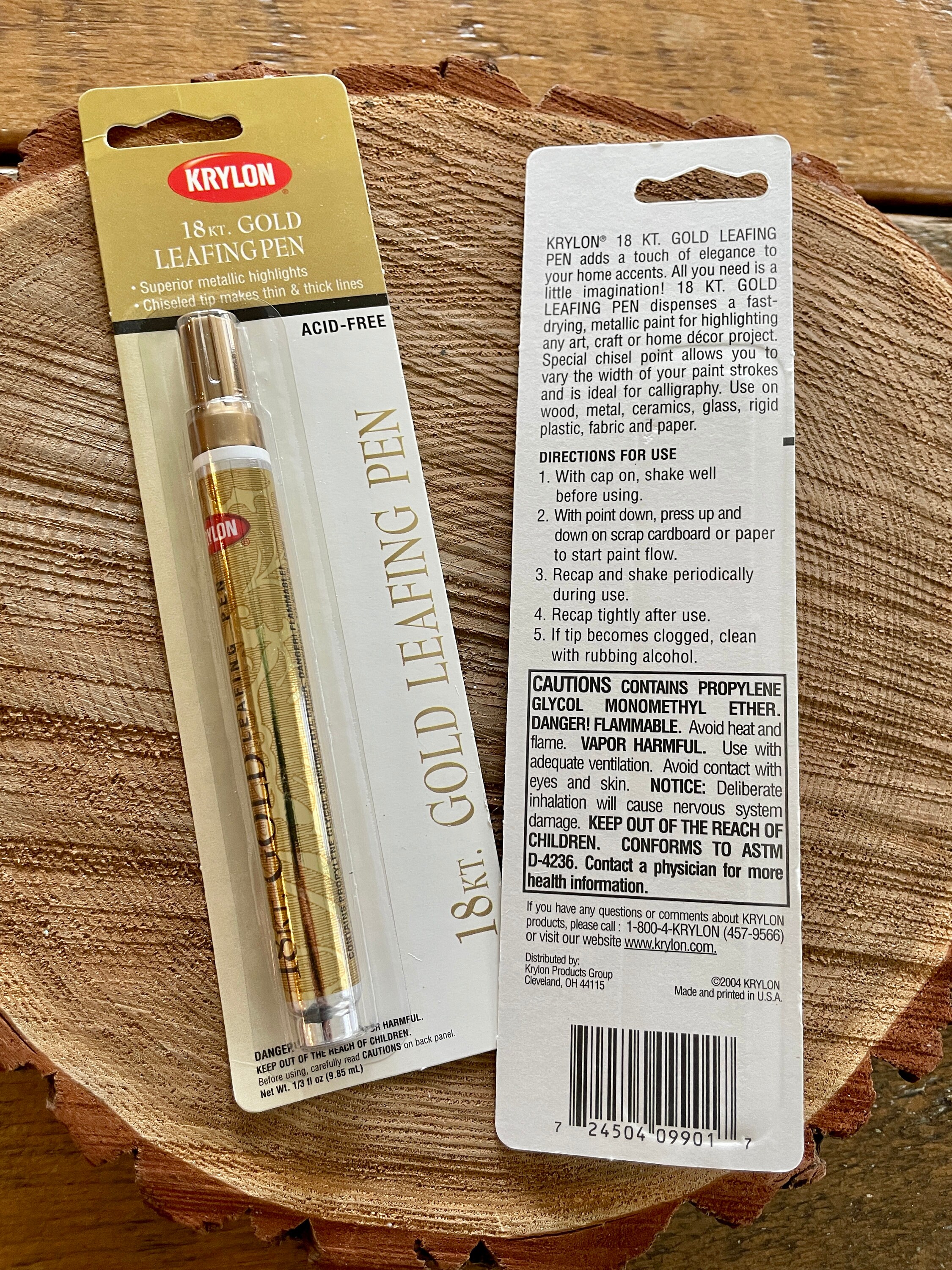 18kt Gold Krylon Pen Buy Krylon Metallic Leafing Pen Choose Your