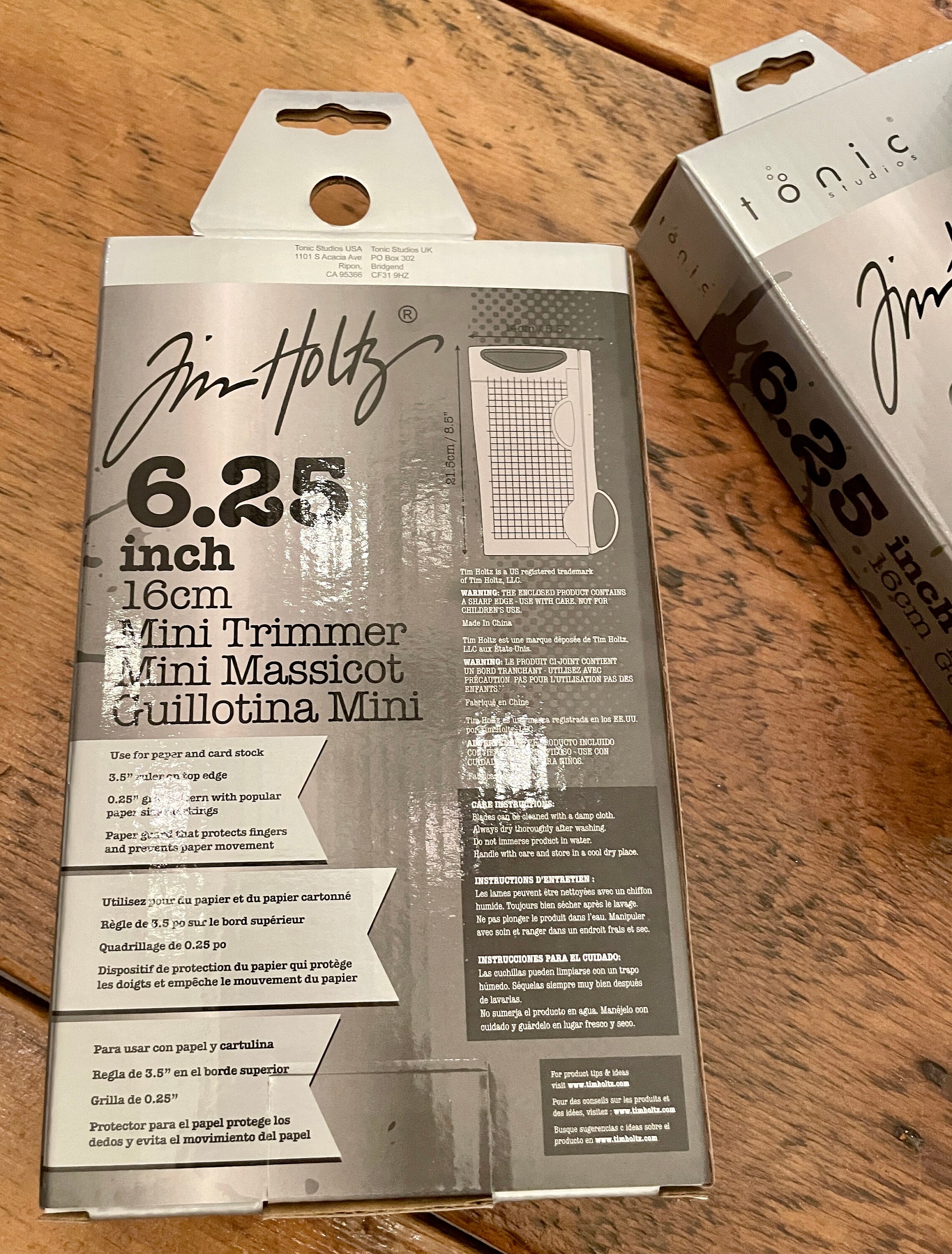 Tim Holtz Guillotine Mini Trimmer 6.25