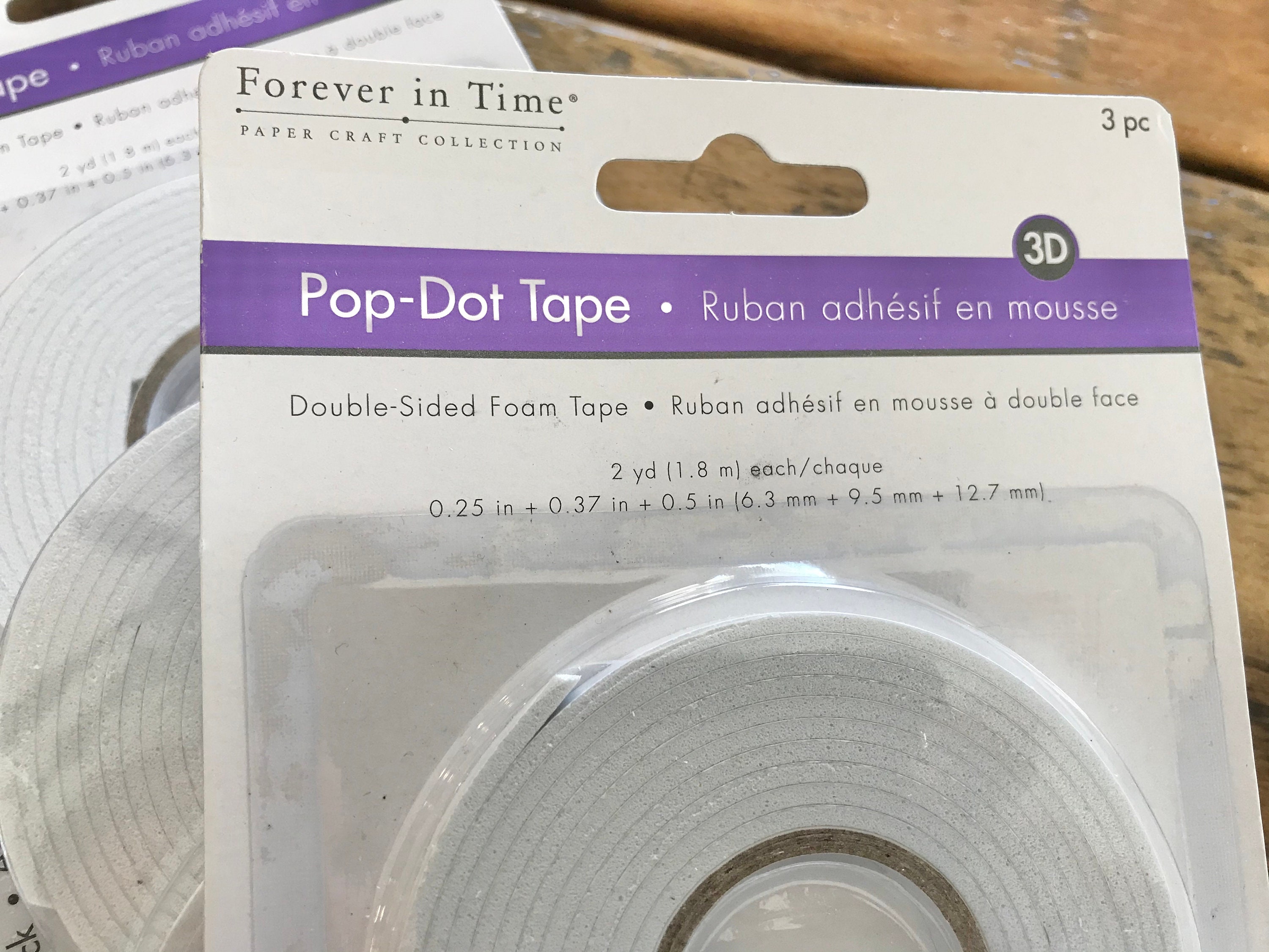 Multi Craft Foam Mounting Tape Pop Dot Tape Foam Adhesive Etsy