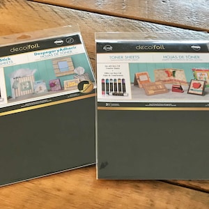 DECO FOIL - Toner Sheets and/or Peel N Stick Toner sheets by Therm O Web- icraft