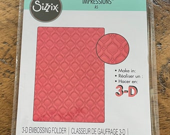 Ornate Repeat Sizzix Multi-level Textured Impressions A5 Embossing