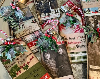 Large Christmas Collage Strips Tim Holtz Idea Ology Christmas TH94410