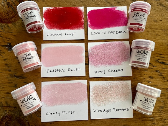 SHINY PINK Ink Pad MAKE 1 by Colop Decorative Ink Pad Sweet Colors 