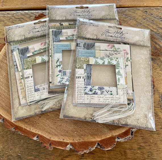 Tim Holtz Idea-ology Layer Frames Collage, 12 Stück, 12.95 CHF