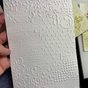 NEW Beautifully Imperfect Distress Mix Spellbinders 3D Embossing Folder E3D-155