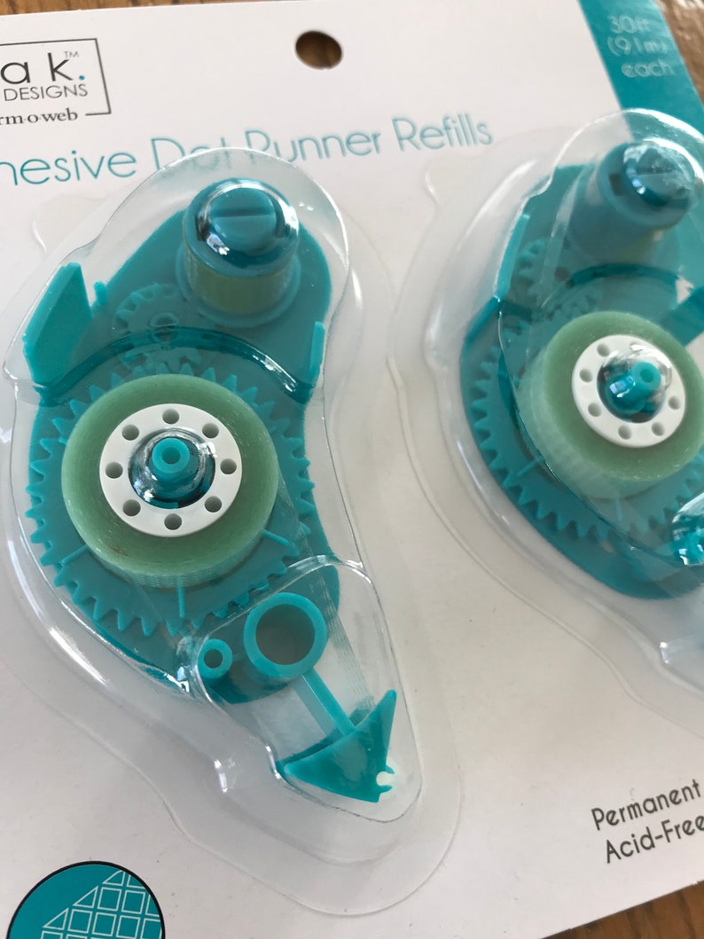 Gina K Adhesive Dot Runner Refill Pack by Thermoweb Etsy