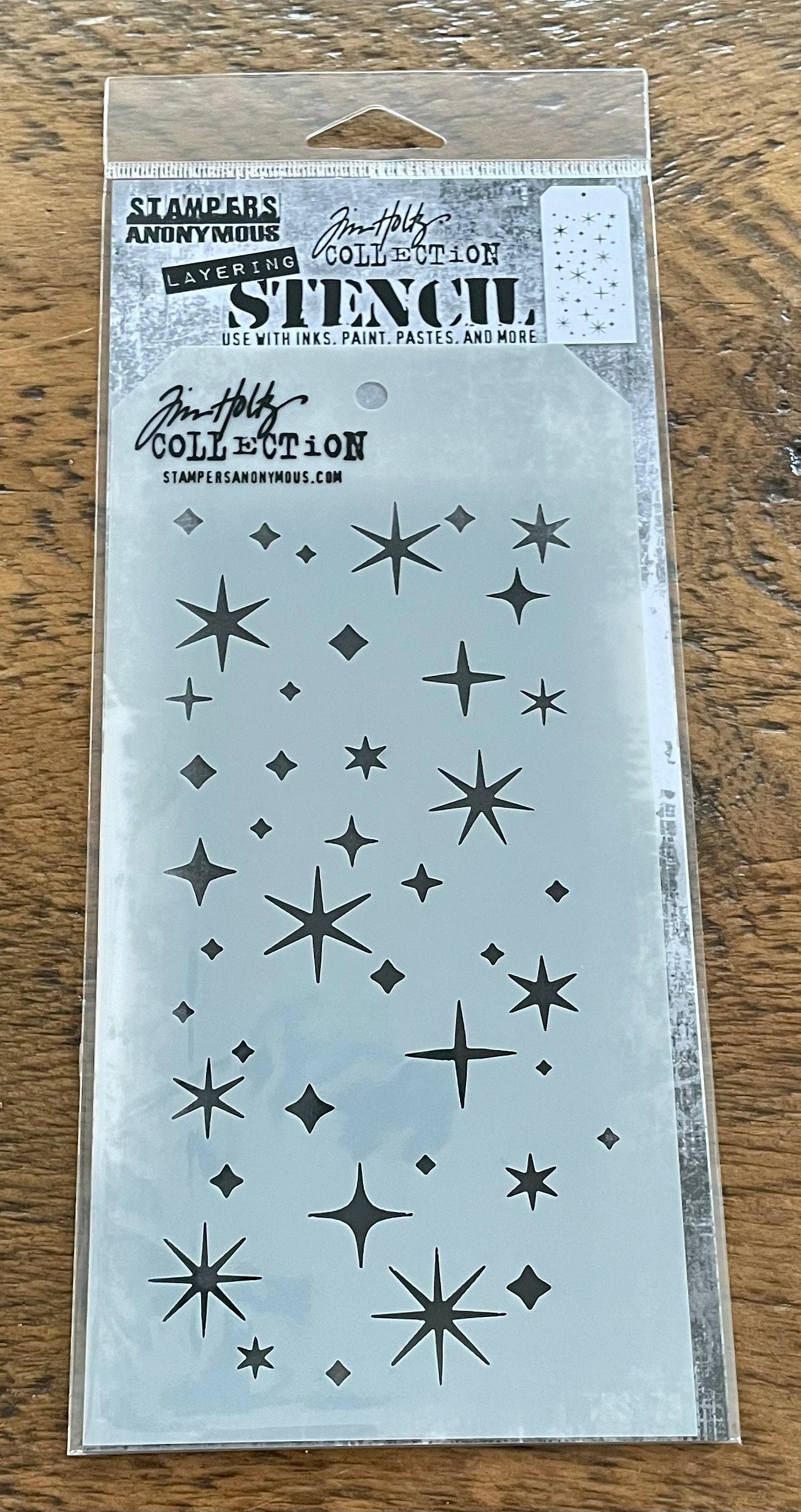 Tim Holtz Stamps Crafts Tim Holtz Layered Stencil Speckles