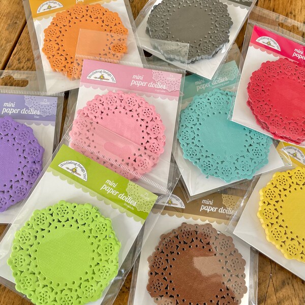 Pink Paper Doilies Etsy